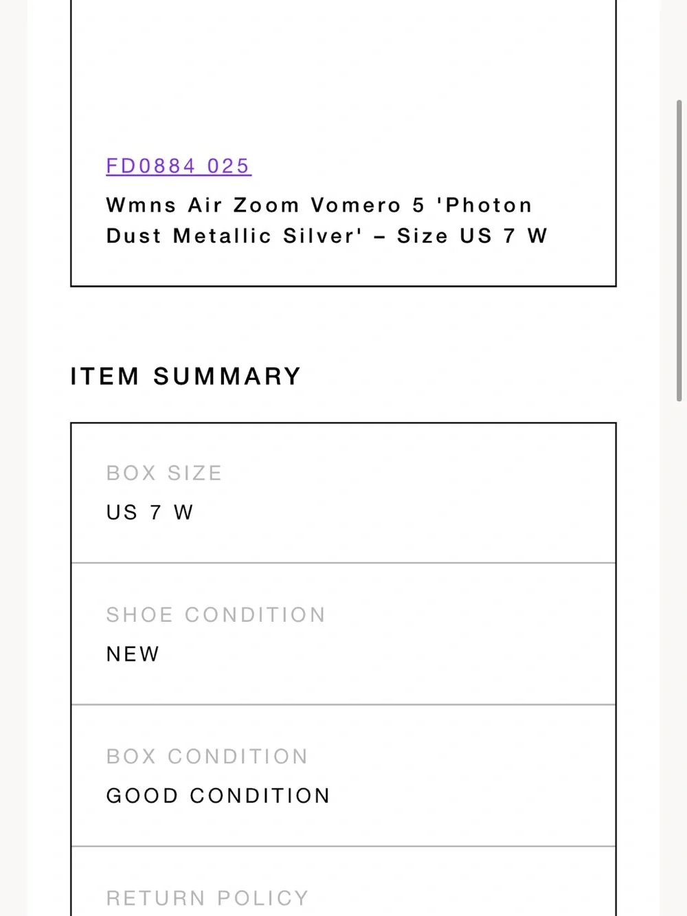 Nike Women Air Vomero